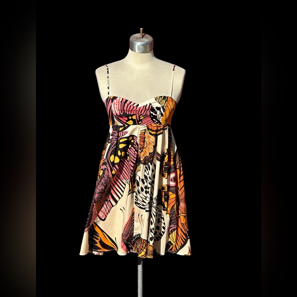 Betsey Johnson Butterfly Empire Waist Sundress